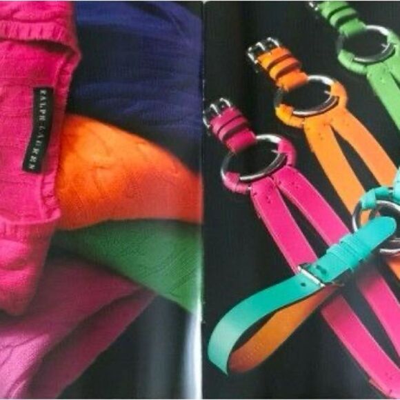 Ralph Lauren Black Label Turquoise Crystal Big Pony Cropped 888 Jean - Picture 4 of 17